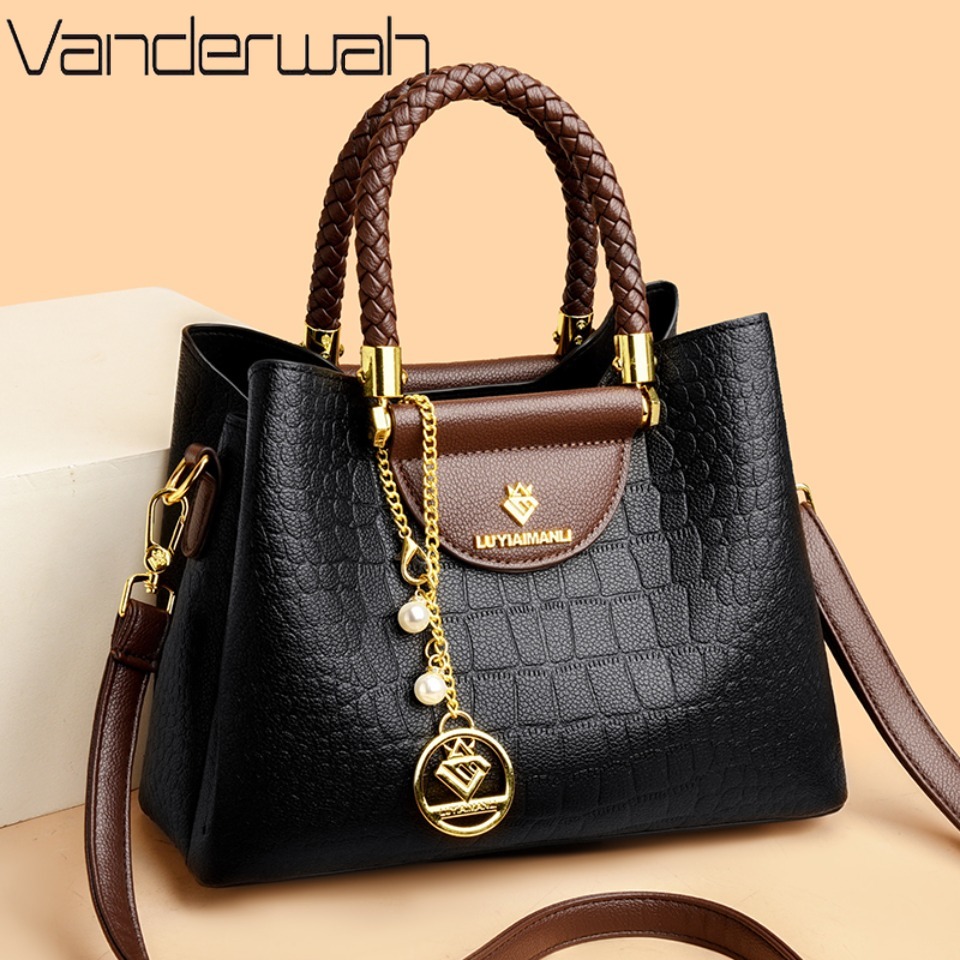 Luxury Bags Tote - 고품질 가죽 캐주얼 토트 명품 핸드백