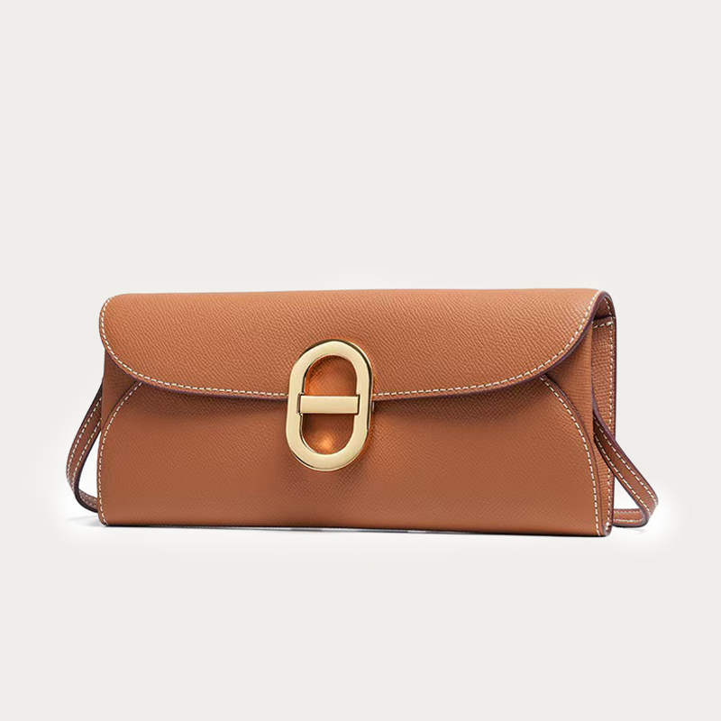 Luxury Bags Leather - 천연 가죽 소재의 돼지 코 모양
