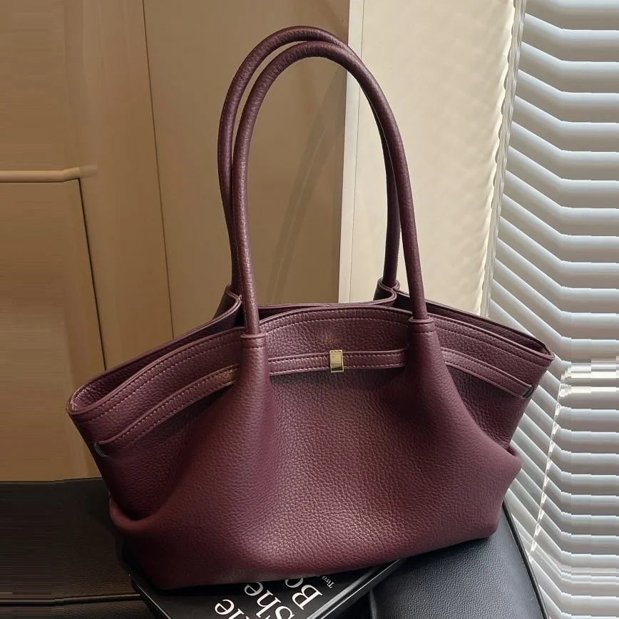 버건디 여성 핸드백 럭셔리 디자이너 윙스 백 여성 크로 - Luxury Bags Tote 리뷰 및 가격
