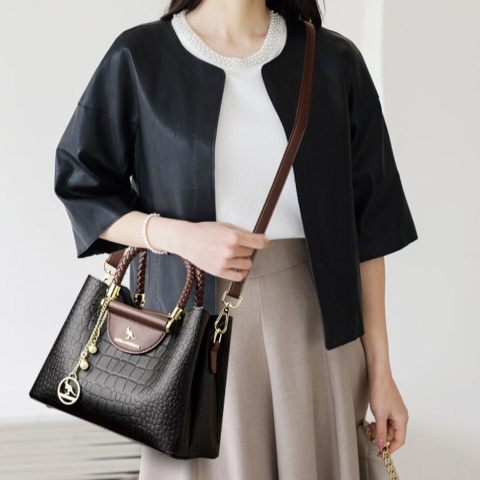 고품질 가죽 캐주얼 토트 명품 핸드백 여성 가방 디자이 - Luxury Bags Tote 리뷰 및 가격